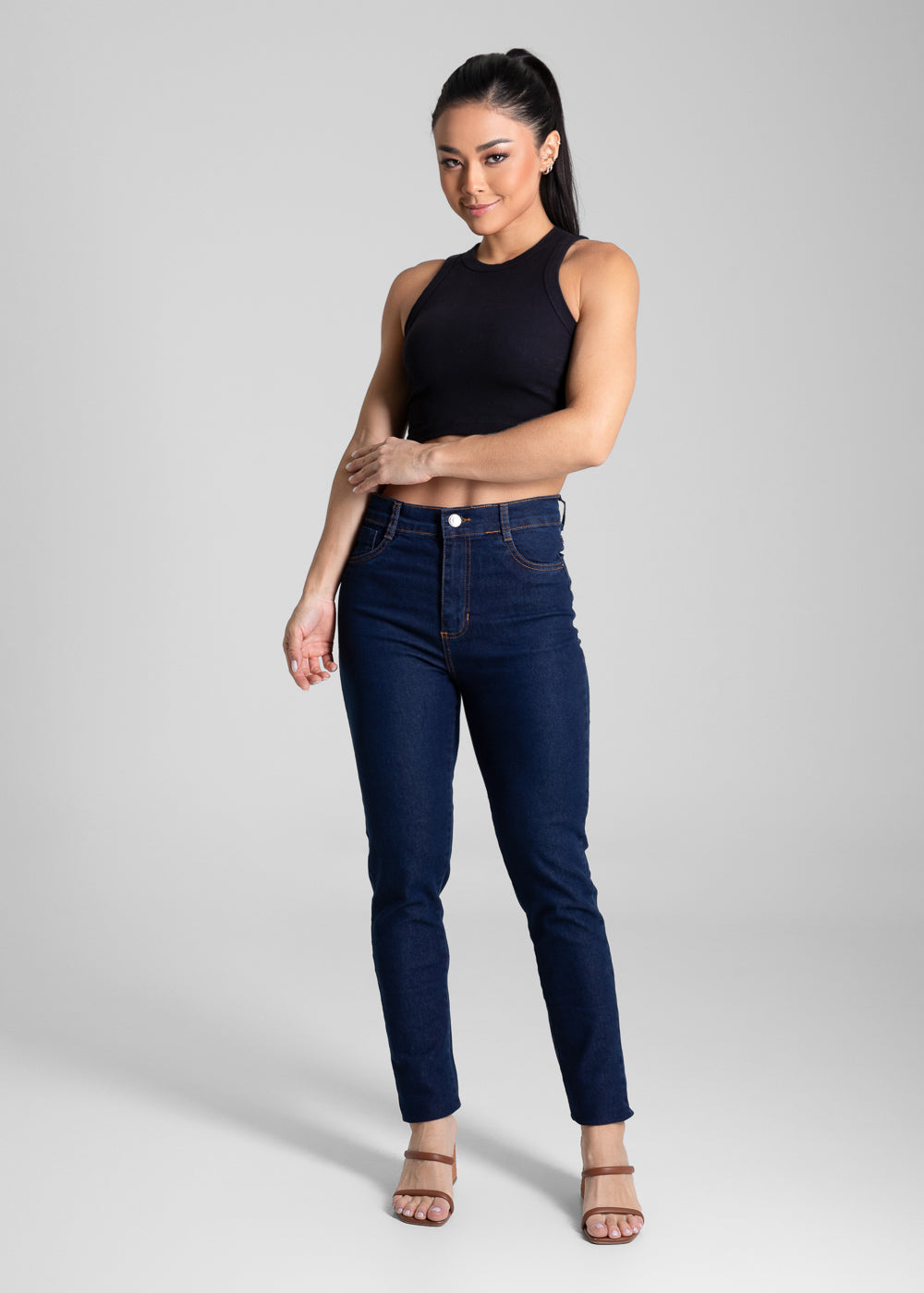 Calça Jeans Sawary Hot Pants - 282037 AZUL