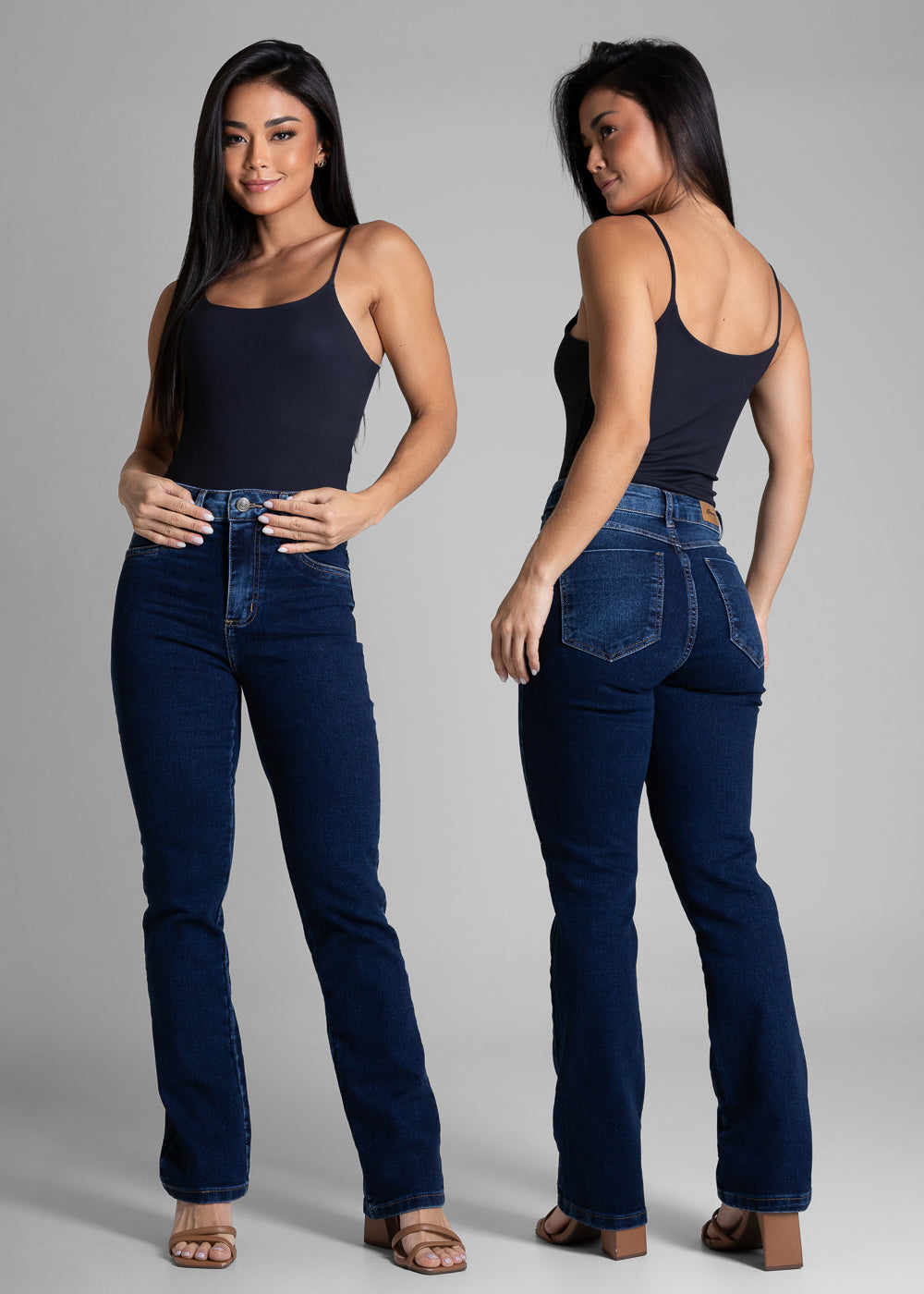 Calça Jeans Sawary Reta - 282054 AZUL