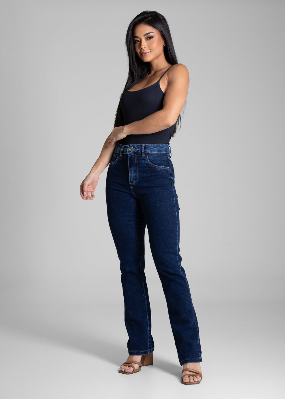 Calça Jeans Sawary Reta - 282054 AZUL