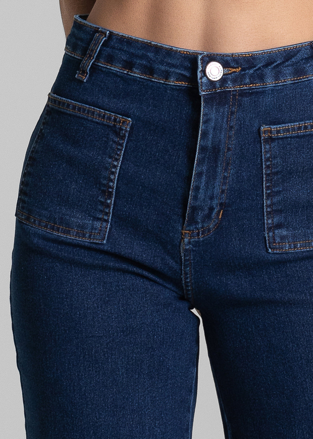 Calça Jeans Sawary Wide Leg - 282056 AZUL