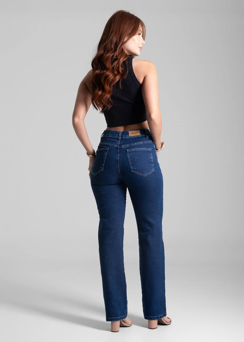 Calça Jeans Sawary Reta - 282061 AZUL