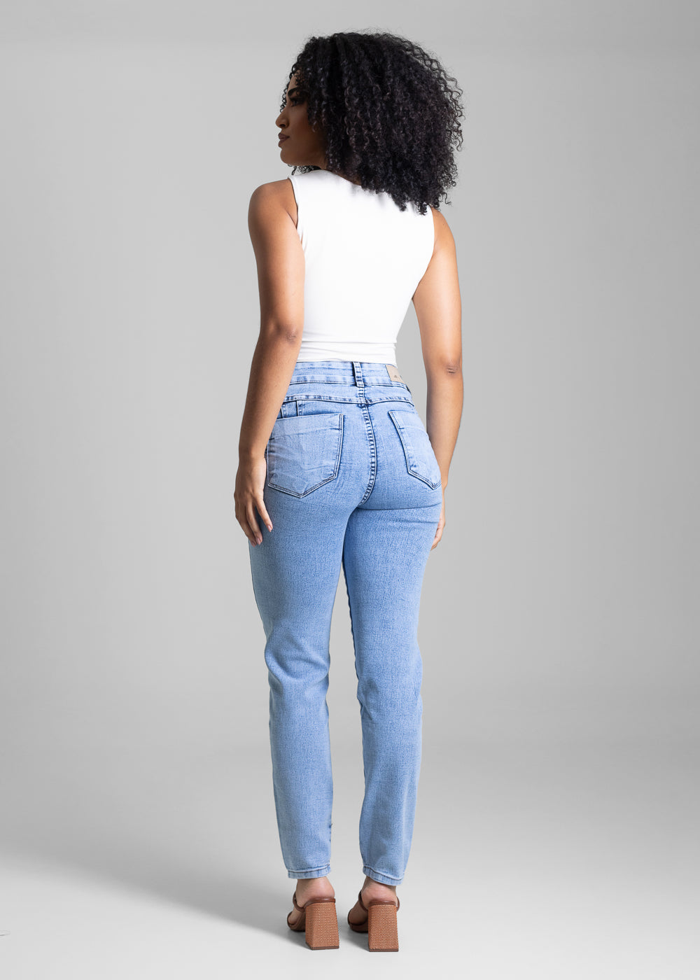 Calça Jeans Sawary Levanta Bumbum - 282064 AZUL
