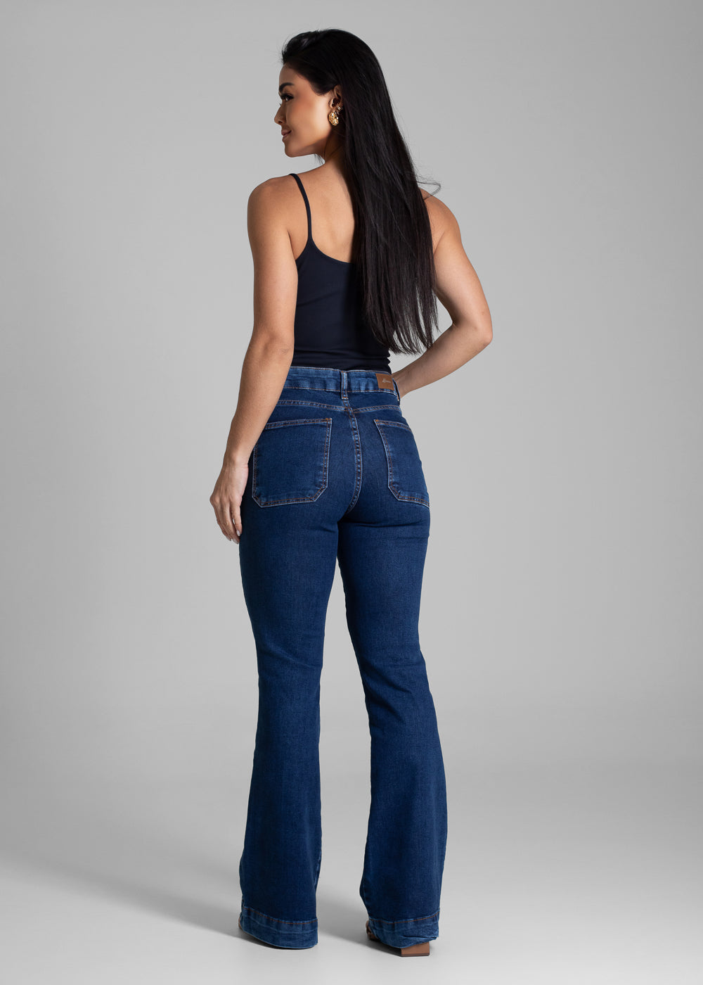 Calça Jeans Sawary Flare - 282068 AZUL