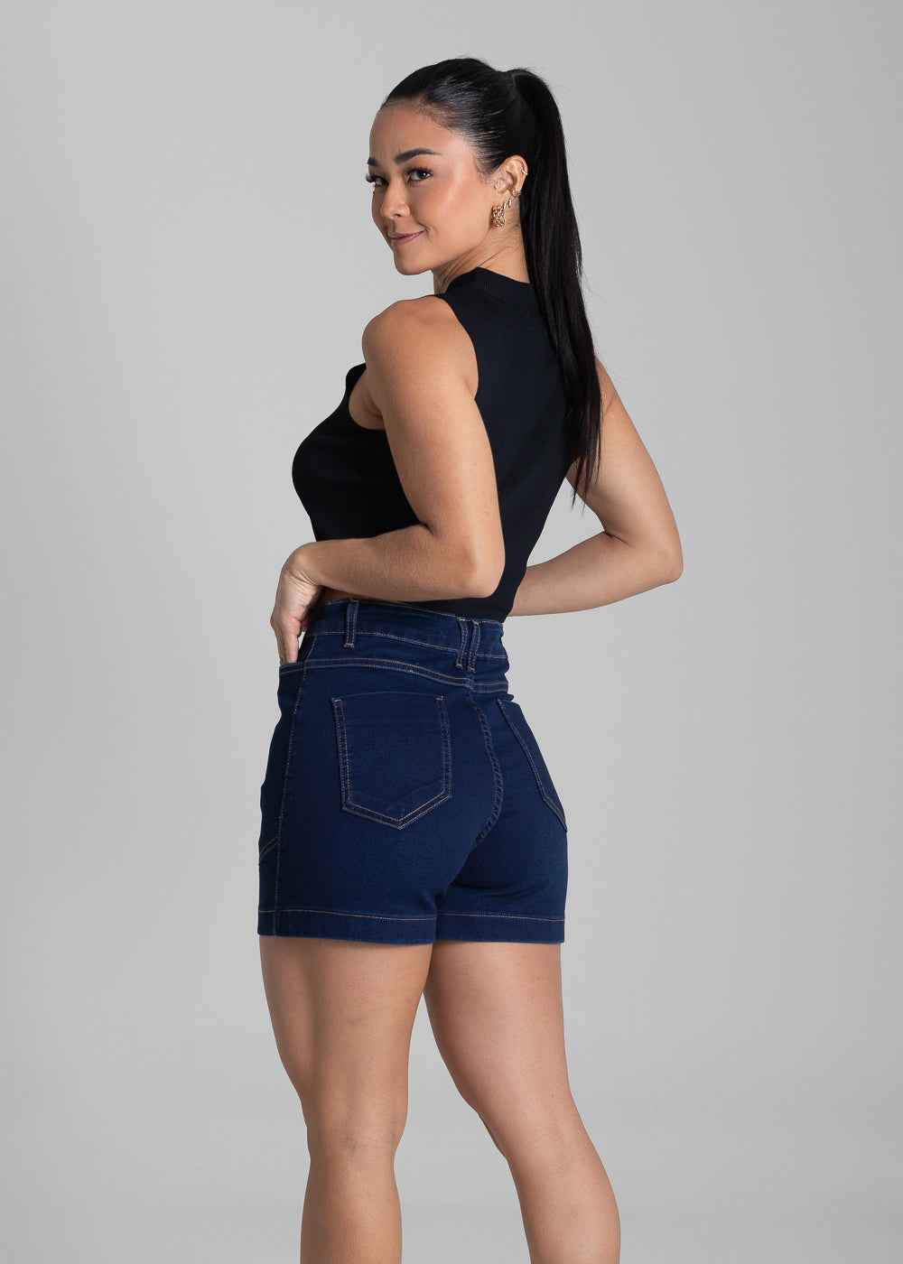 Shorts Jeans Sawary - 282080 AZUL