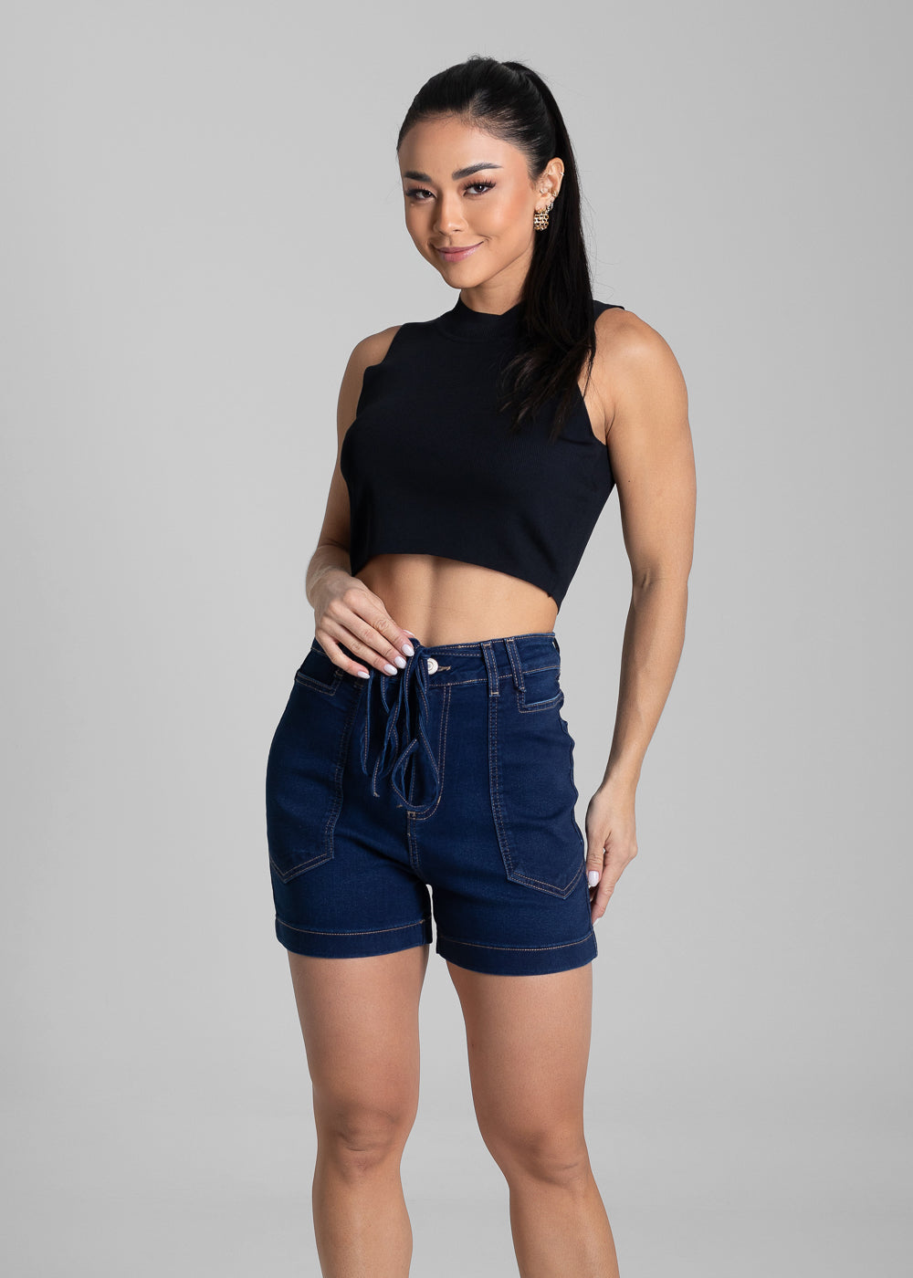 Shorts Jeans Sawary - 282080 AZUL