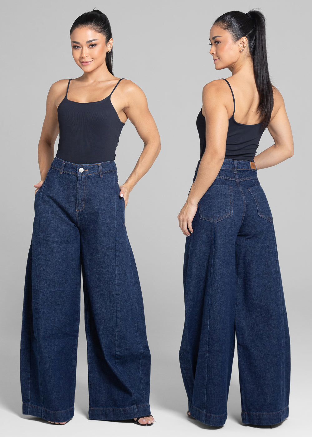 Calça Jeans Sawary Balloon - 282090 AZUL