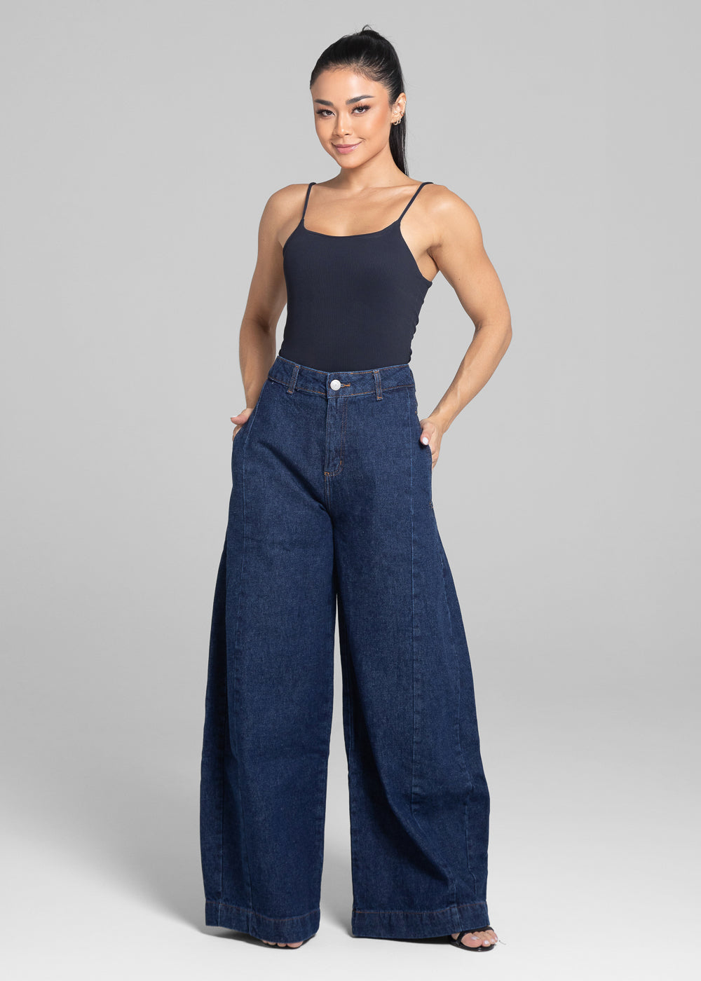 Calça Jeans Sawary Balloon - 282090 AZUL