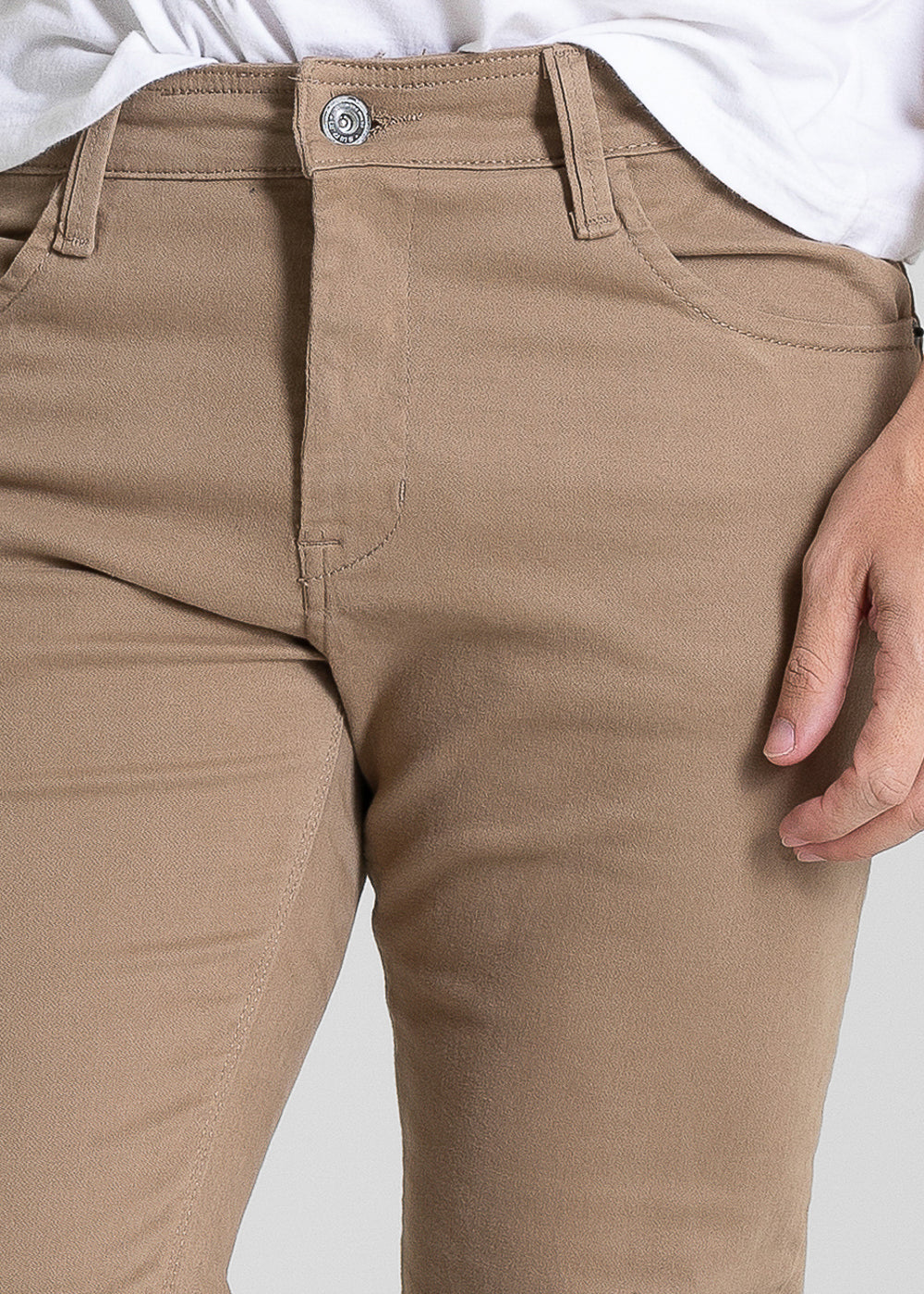 Calça Sarja Sawary Slim - 282101 BEGE