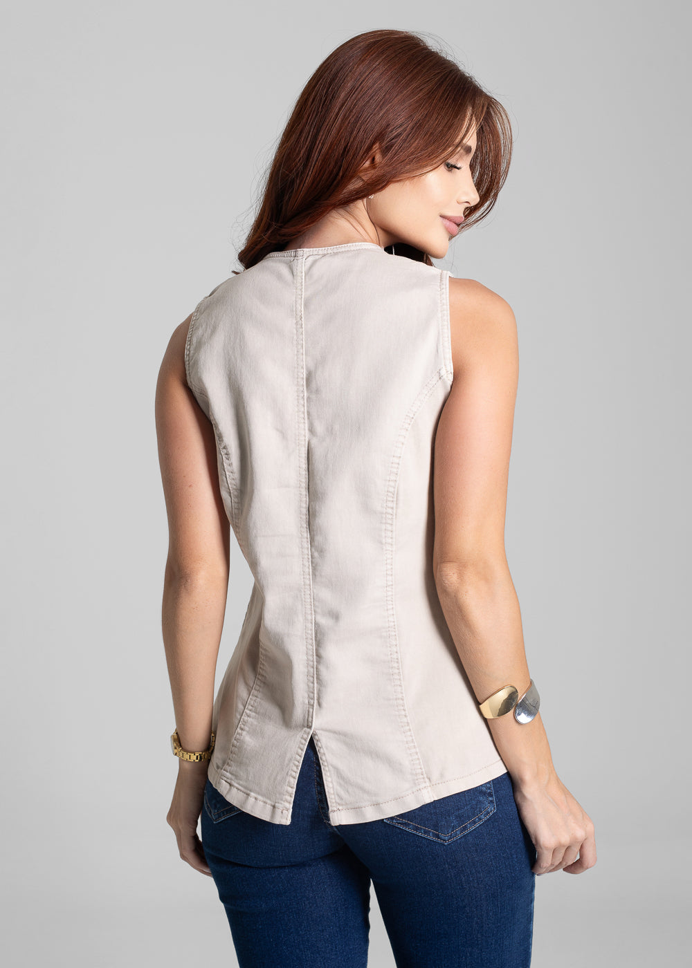 Colete Sarja Sawary - 282110 BEGE