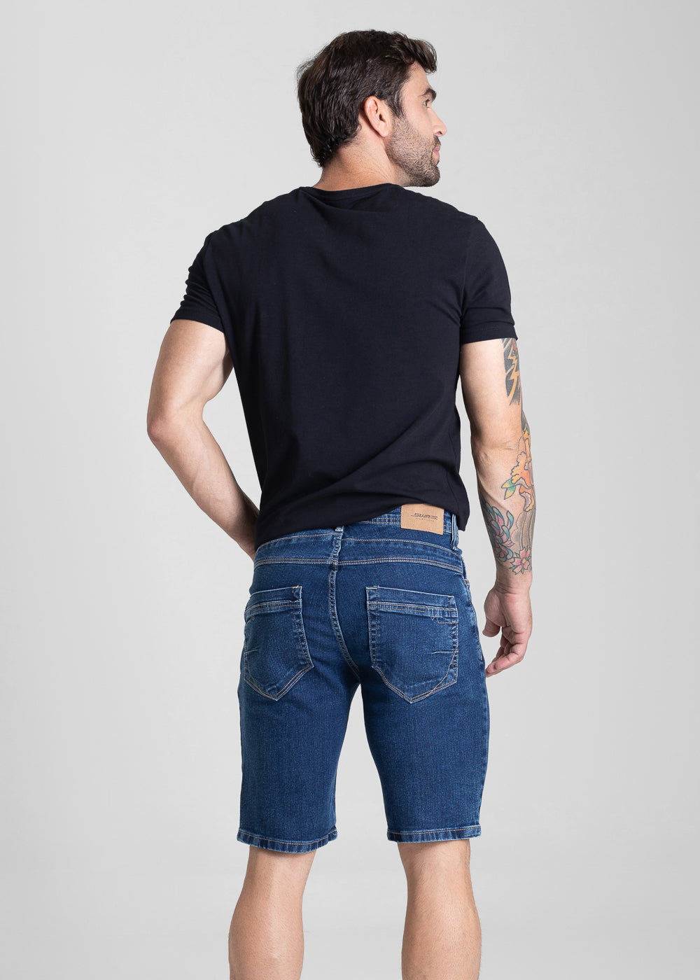 Bermuda Jeans Sawary - 282139 AZUL