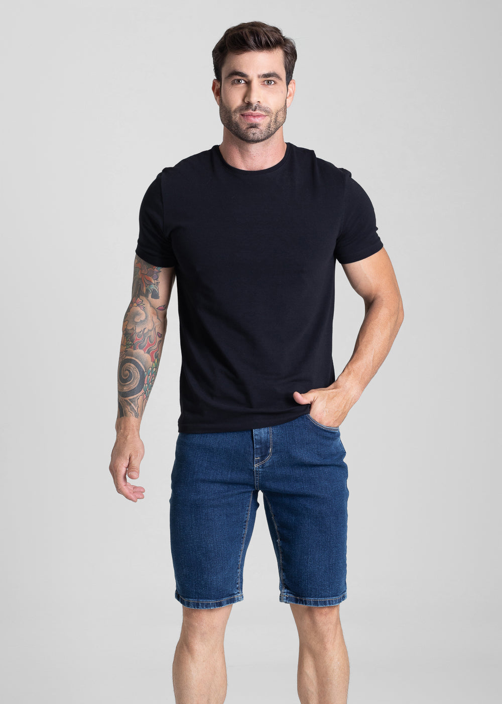 Bermuda Jeans Sawary - 282139 AZUL