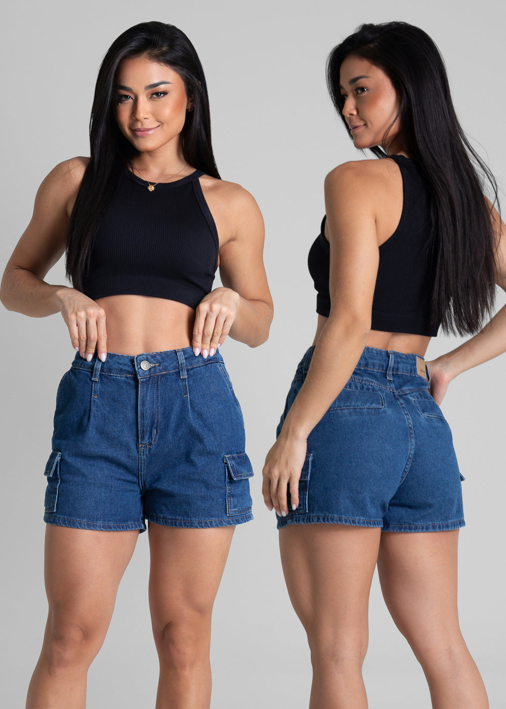 Shorts Jeans Sawary - 282142 AZUL