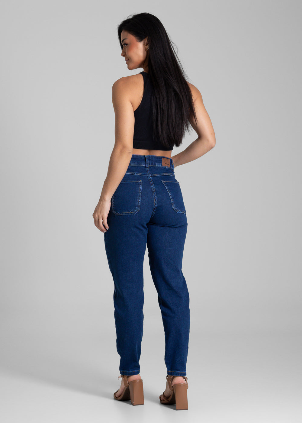 Calça Jeans Sawary Mom - 282157 AZUL