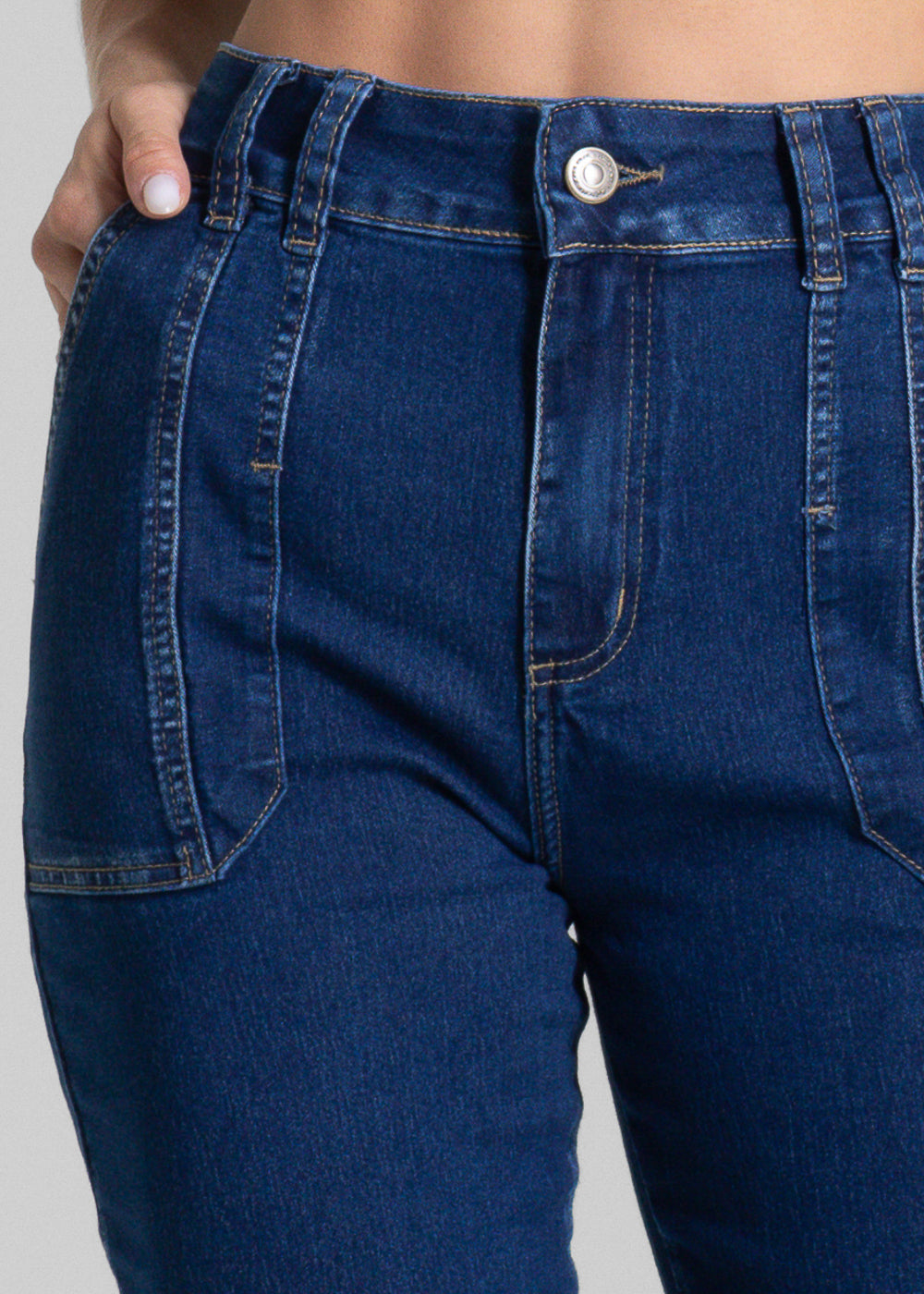 Calça Jeans Sawary Mom - 282157 AZUL