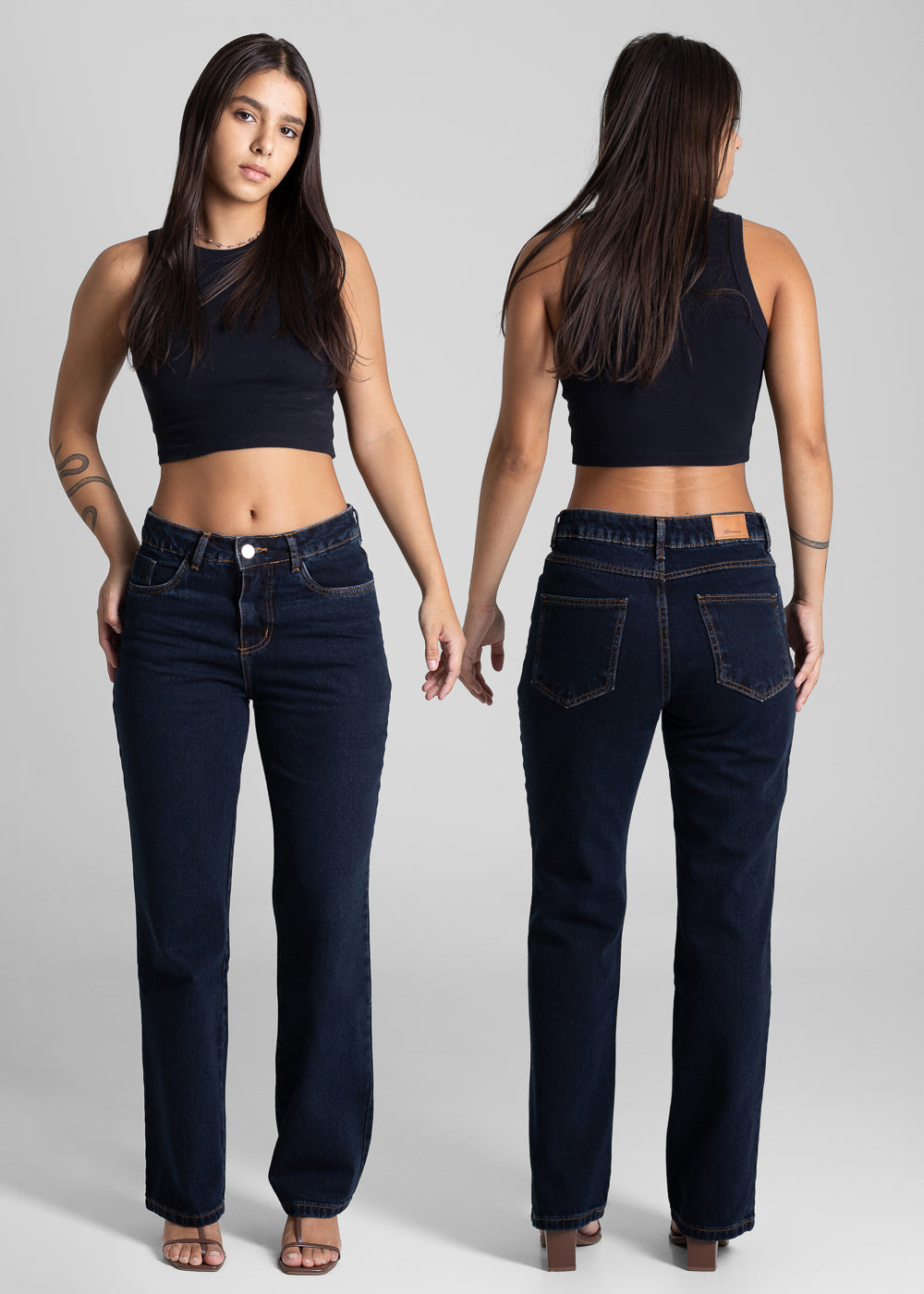 Calça Jeans Sawary Reta - 282192 AZUL