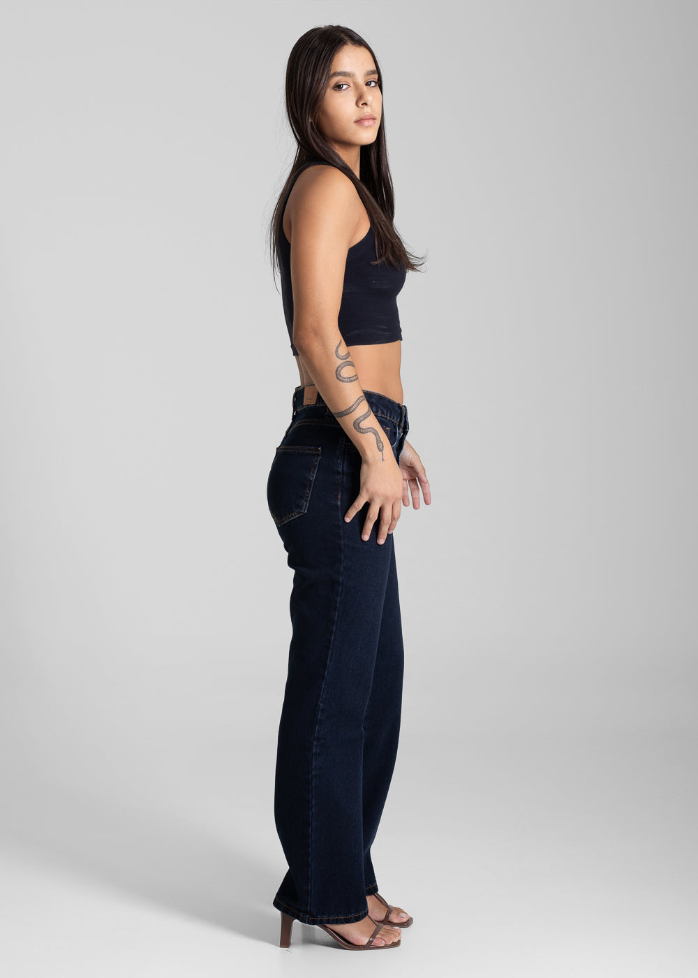 Calça Jeans Sawary Reta - 282192 AZUL