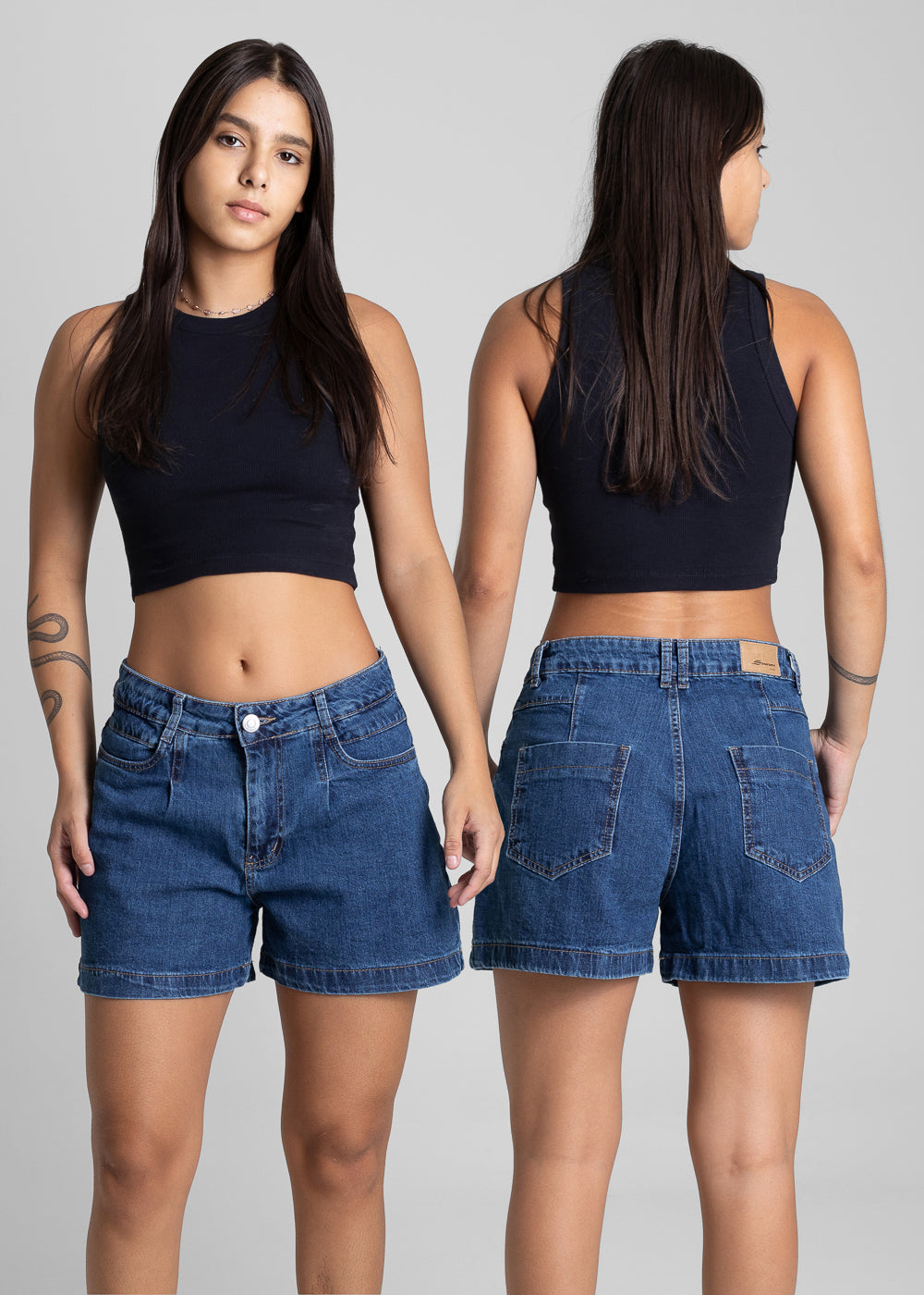 Shorts Jeans Sawary - 282195 AZUL