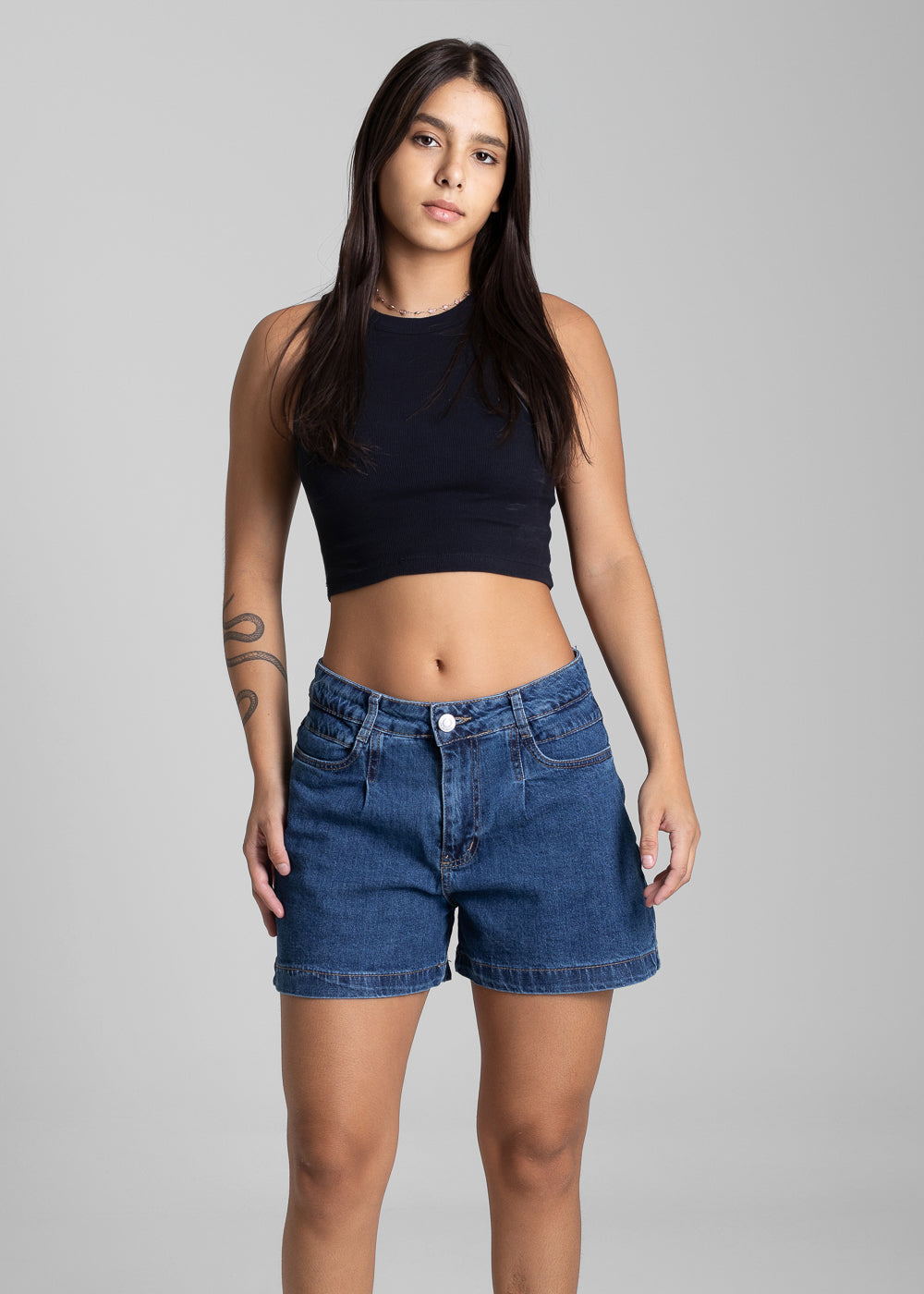 Shorts Jeans Sawary - 282195 AZUL