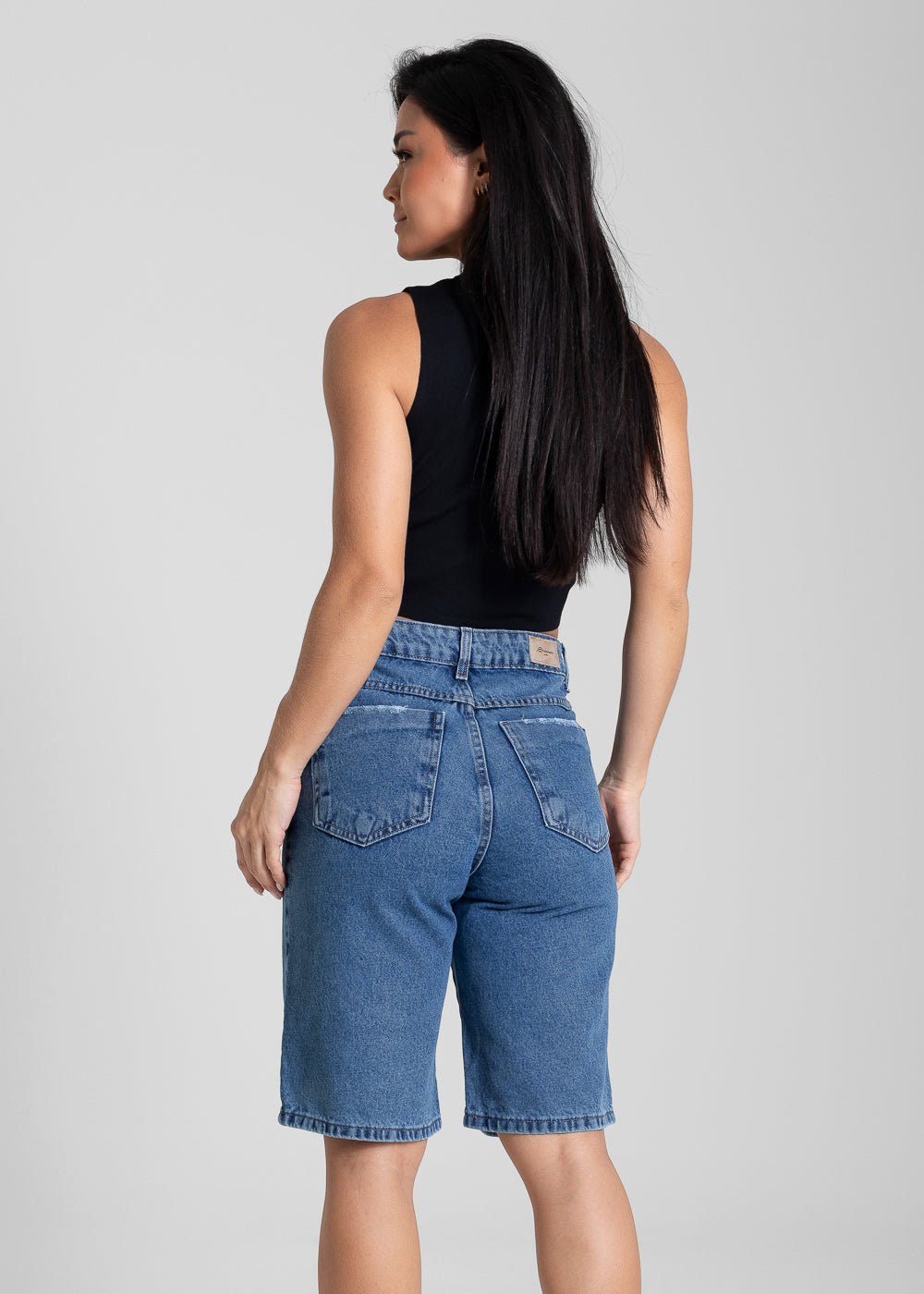 Bermuda Jeans Sawary - 282198 AZUL