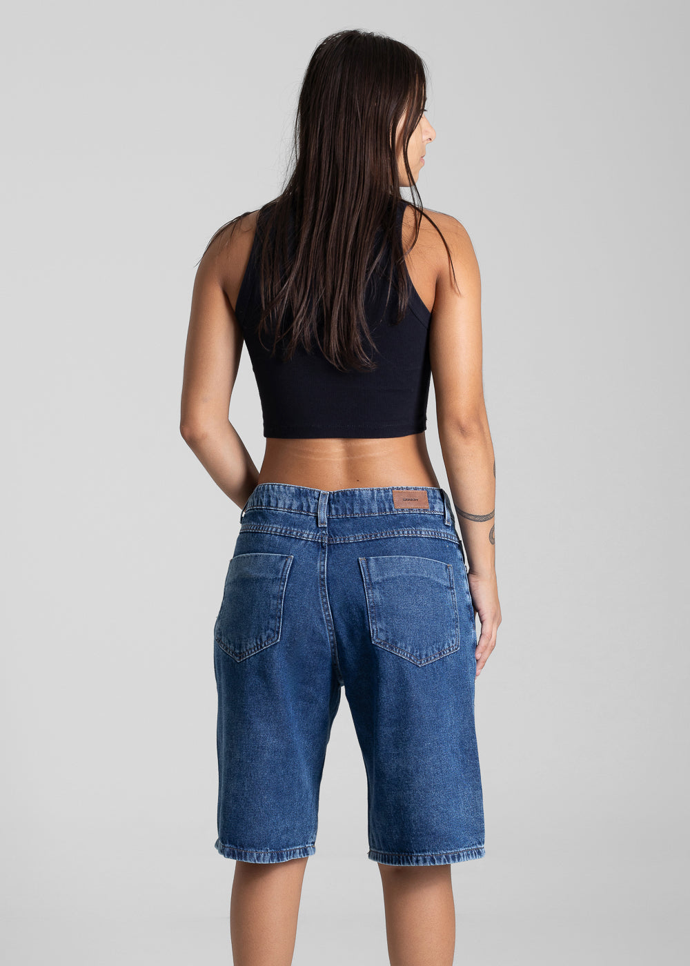Bermuda Jeans Sawary - 282199 AZUL