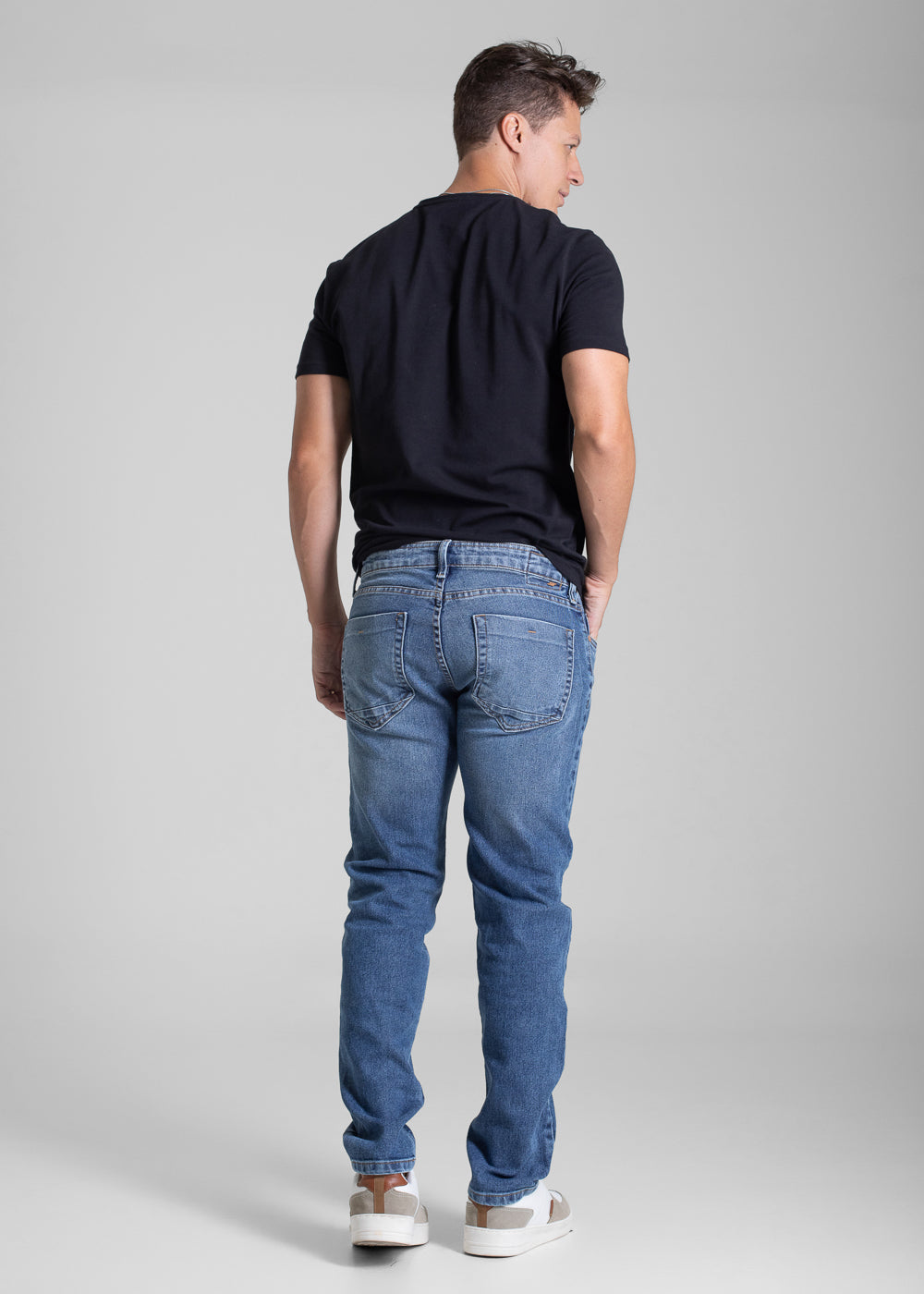Calça Jeans Sawary Reta - 282214 AZUL