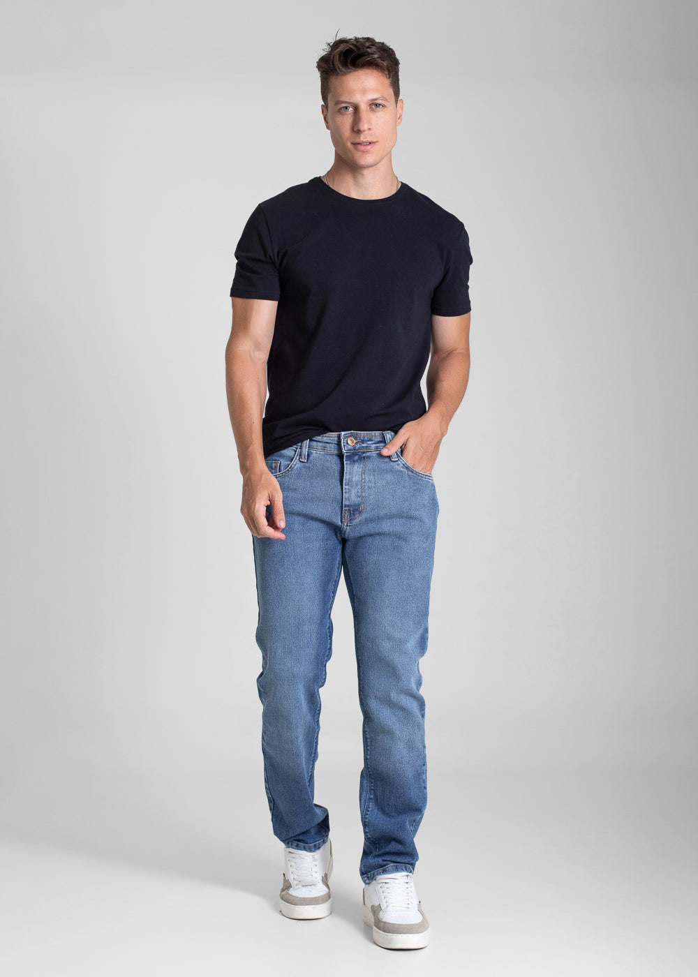 Calça Jeans Sawary Reta - 282214 AZUL