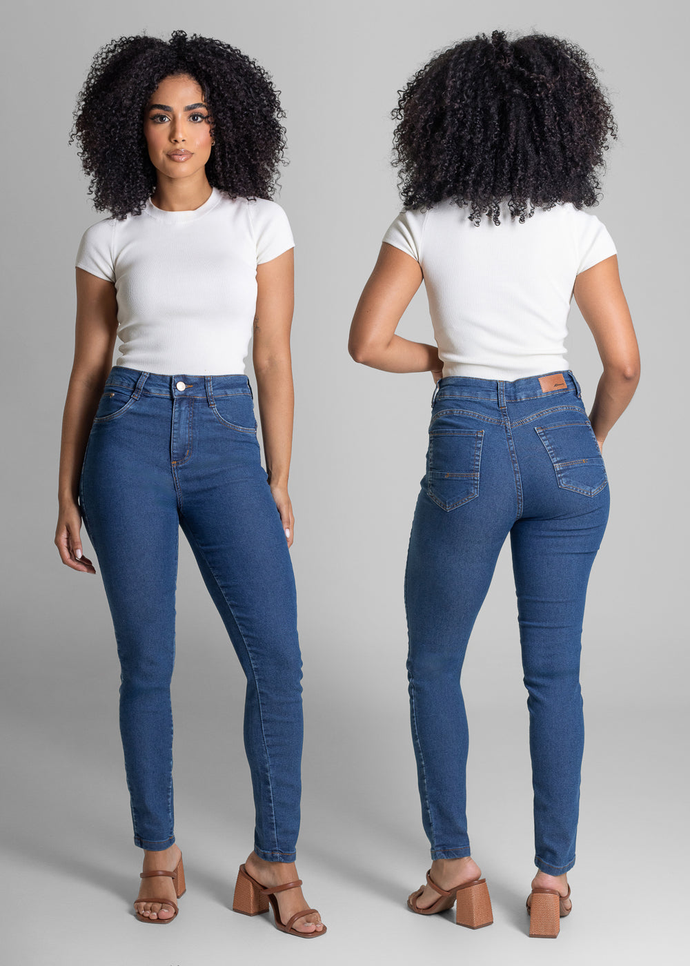 Calça jeans Sawary Heart - 282227 AZUL