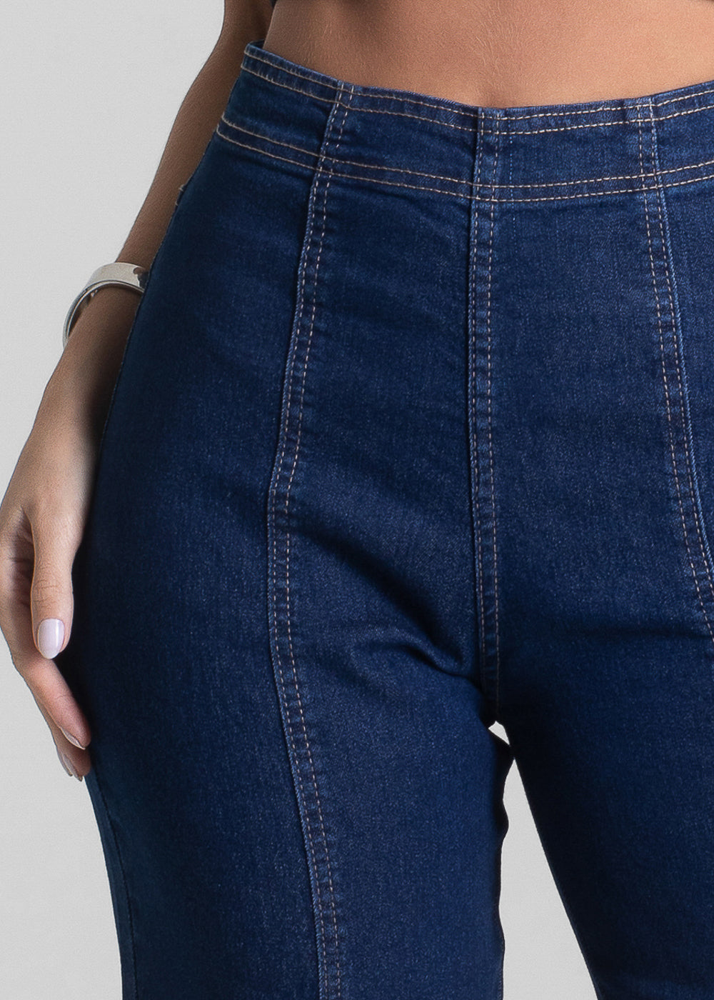 Calça Jeans Sawary Wide Leg - 282257 AZUL