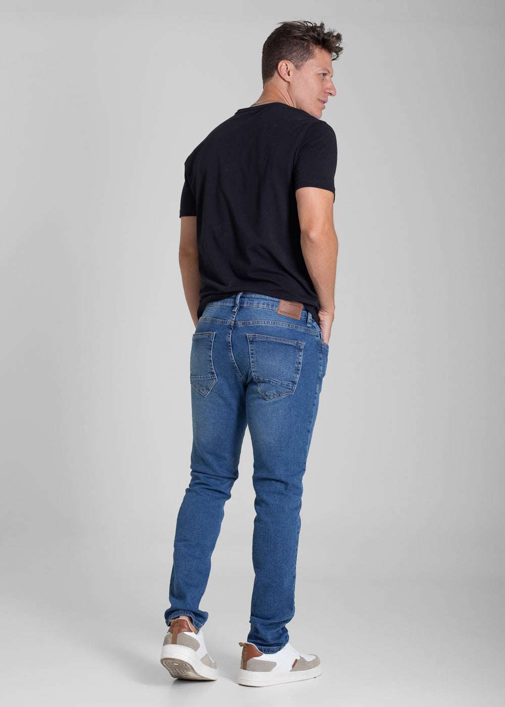 Calça Jeans Sawary Reta - 282265 AZUL