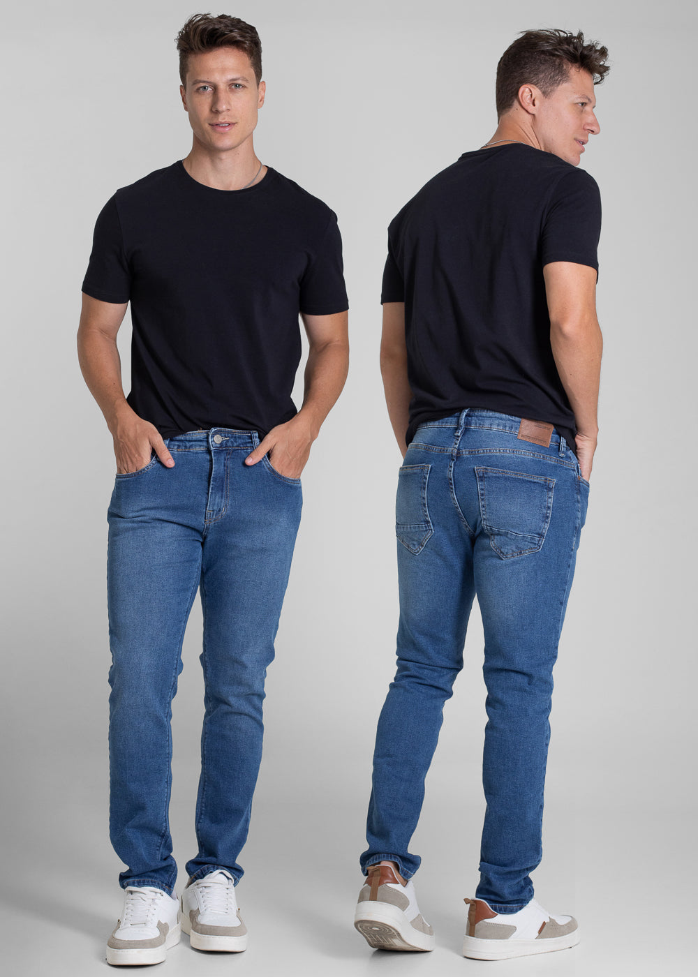 Calça Jeans Sawary Reta - 282265 AZUL