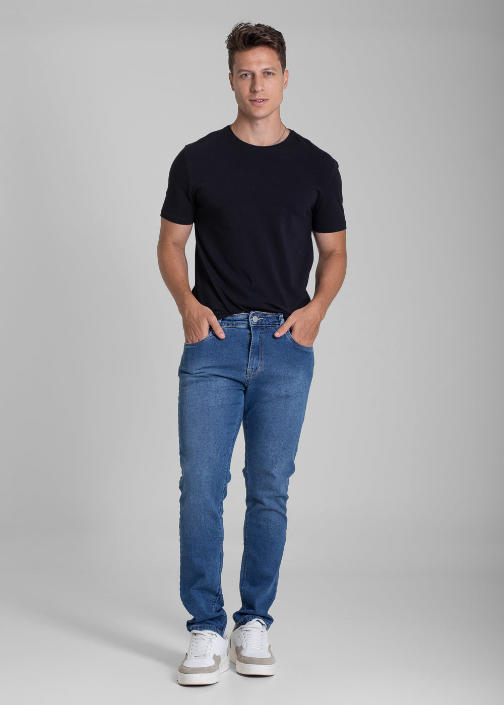 Calça Jeans Sawary Reta - 282265 AZUL