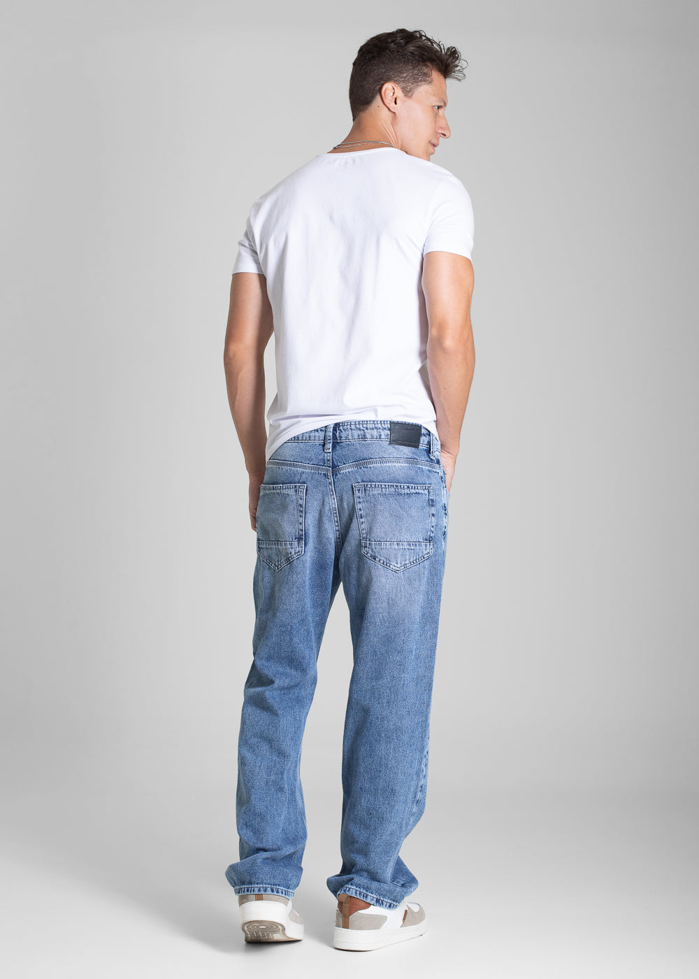 Calça Jeans Sawary Baggy - 282269 AZUL