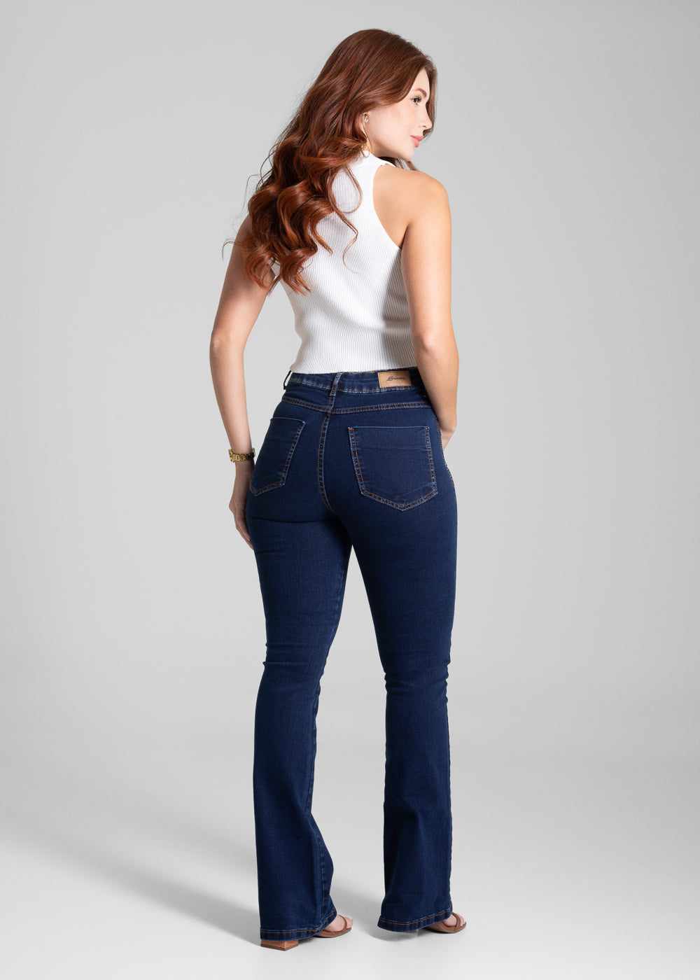 Calça Jeans Sawary Super Lipo - 282270 PRETO