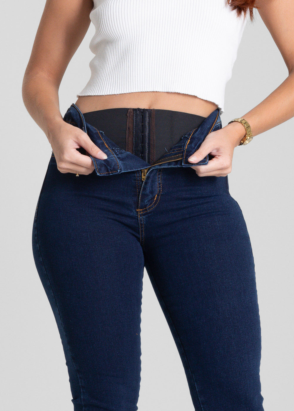 Calça Jeans Sawary Super Lipo - 282270 PRETO