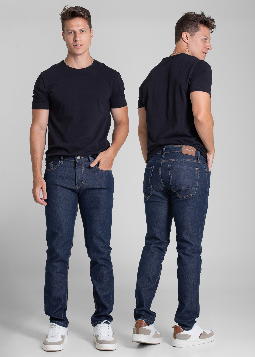 Calça Jeans Sawary Slim - 282271 AZUL