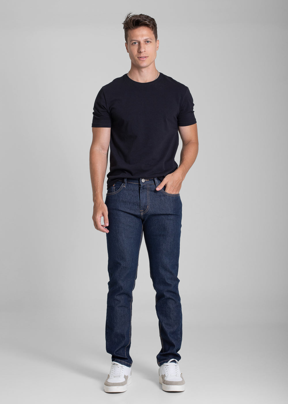 Calça Jeans Sawary Slim - 282271 AZUL