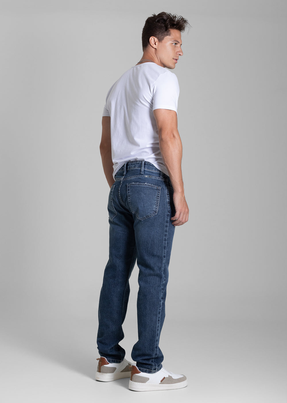 Calça Jeans Sawary Reta - 282275 AZUL