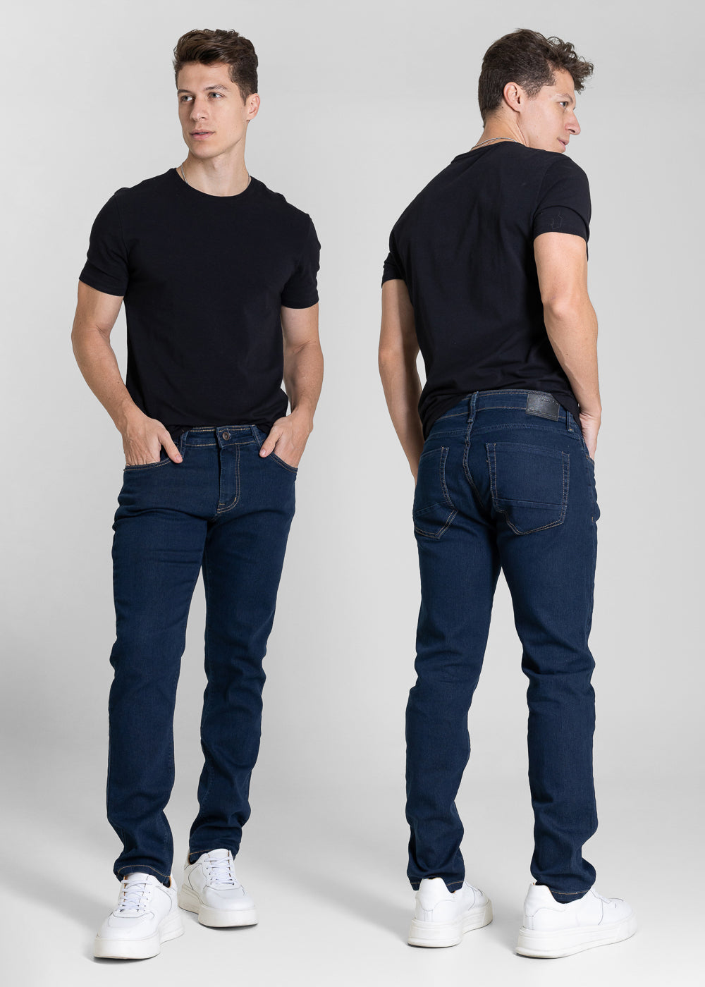 Calça Jeans Sawary Slim - 282281 AZUL