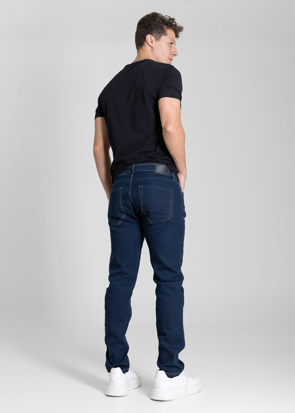 Calça Jeans Sawary Slim - 282281 AZUL