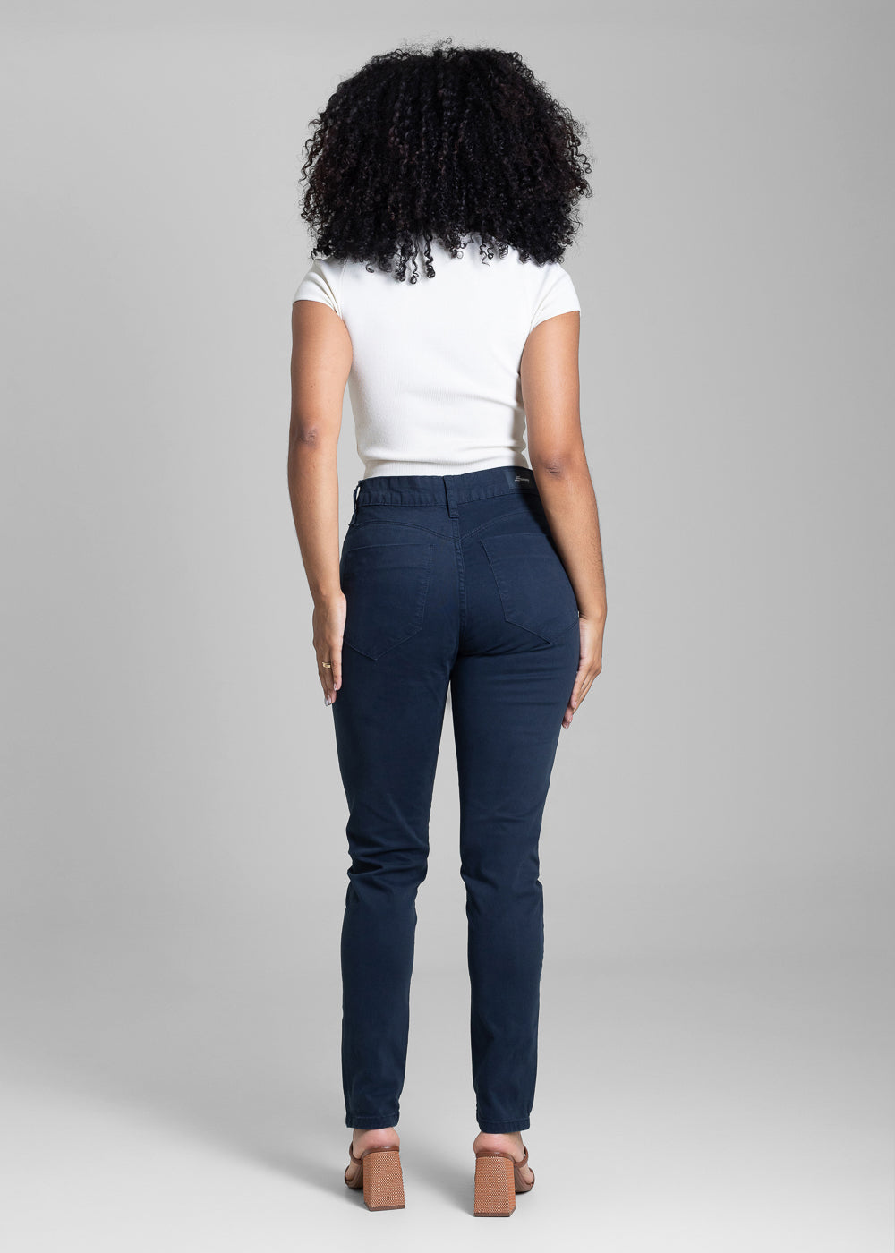 Calça Sarja Sawary Super Lipo - 282332 AZUL ESCURO