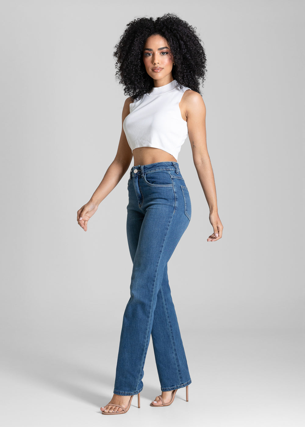 Calça Jeans Sawary Reta - 282334 AZUL