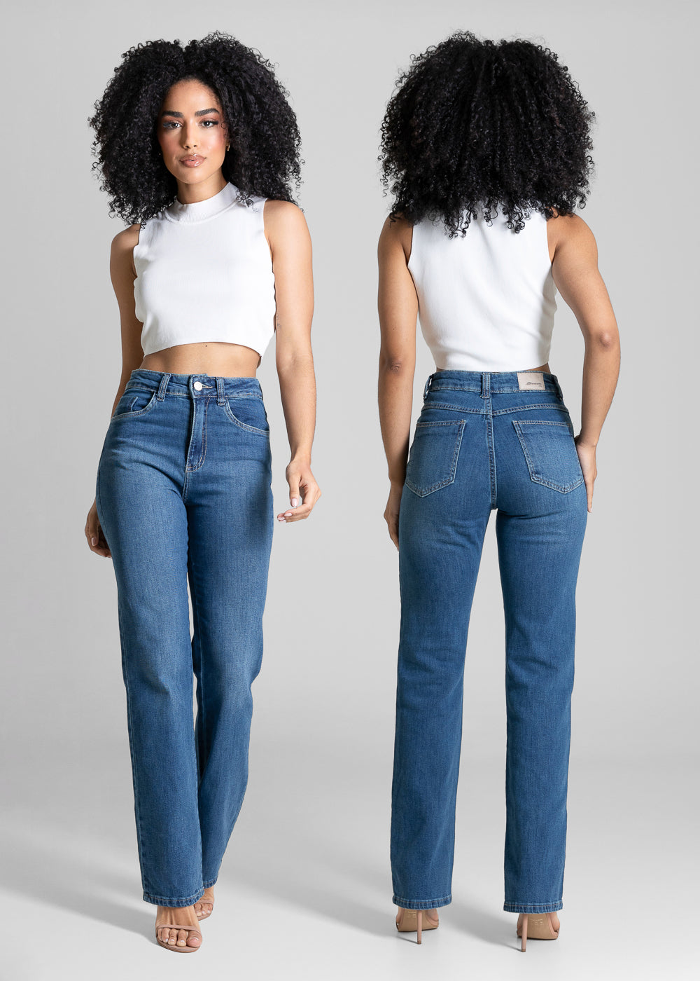 Calça Jeans Sawary Reta - 282334 AZUL