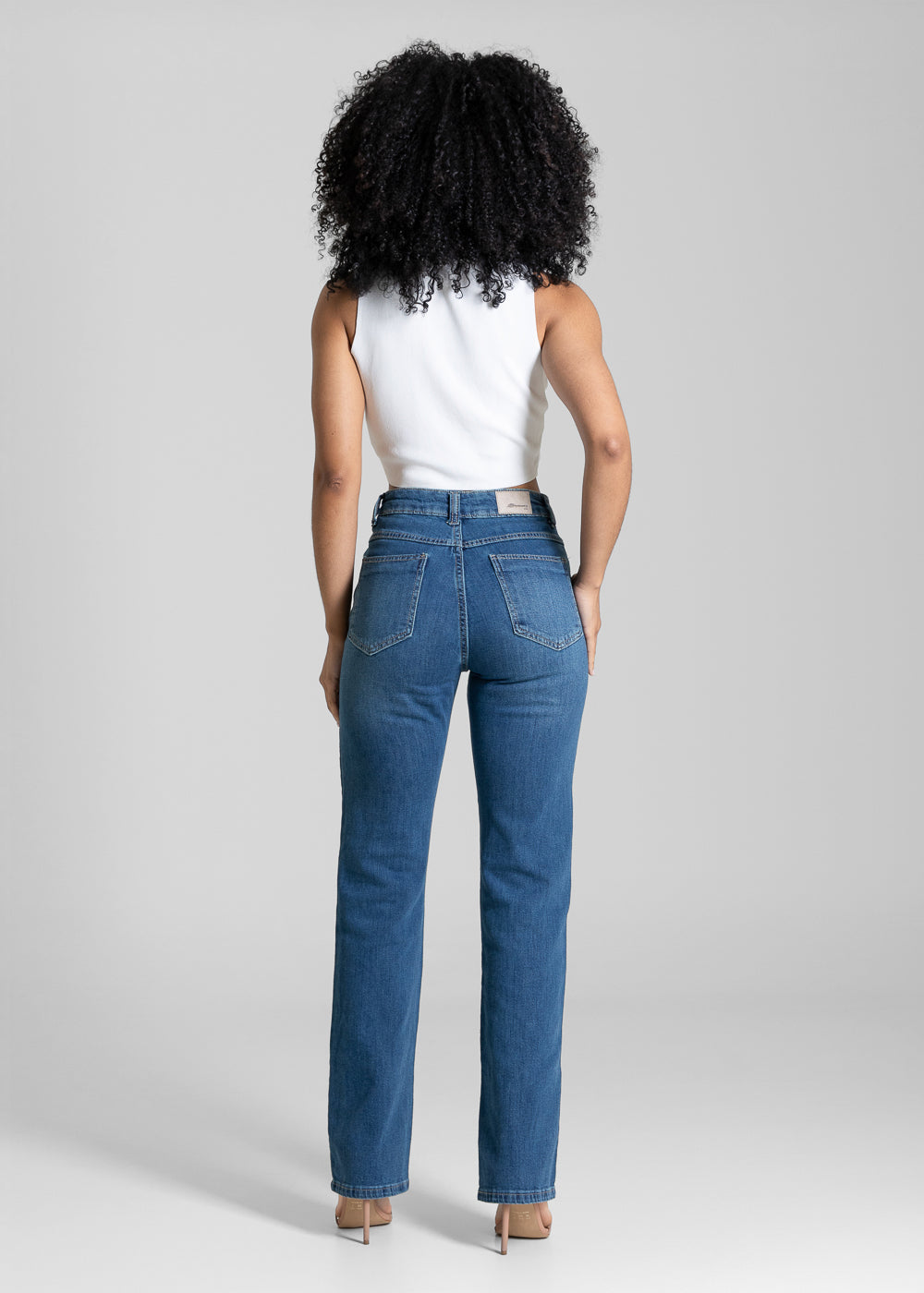 Calça Jeans Sawary Reta - 282334 AZUL