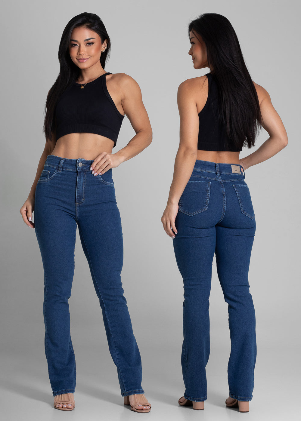 Calça Jeans Sawary Reta - 282335 AZUL