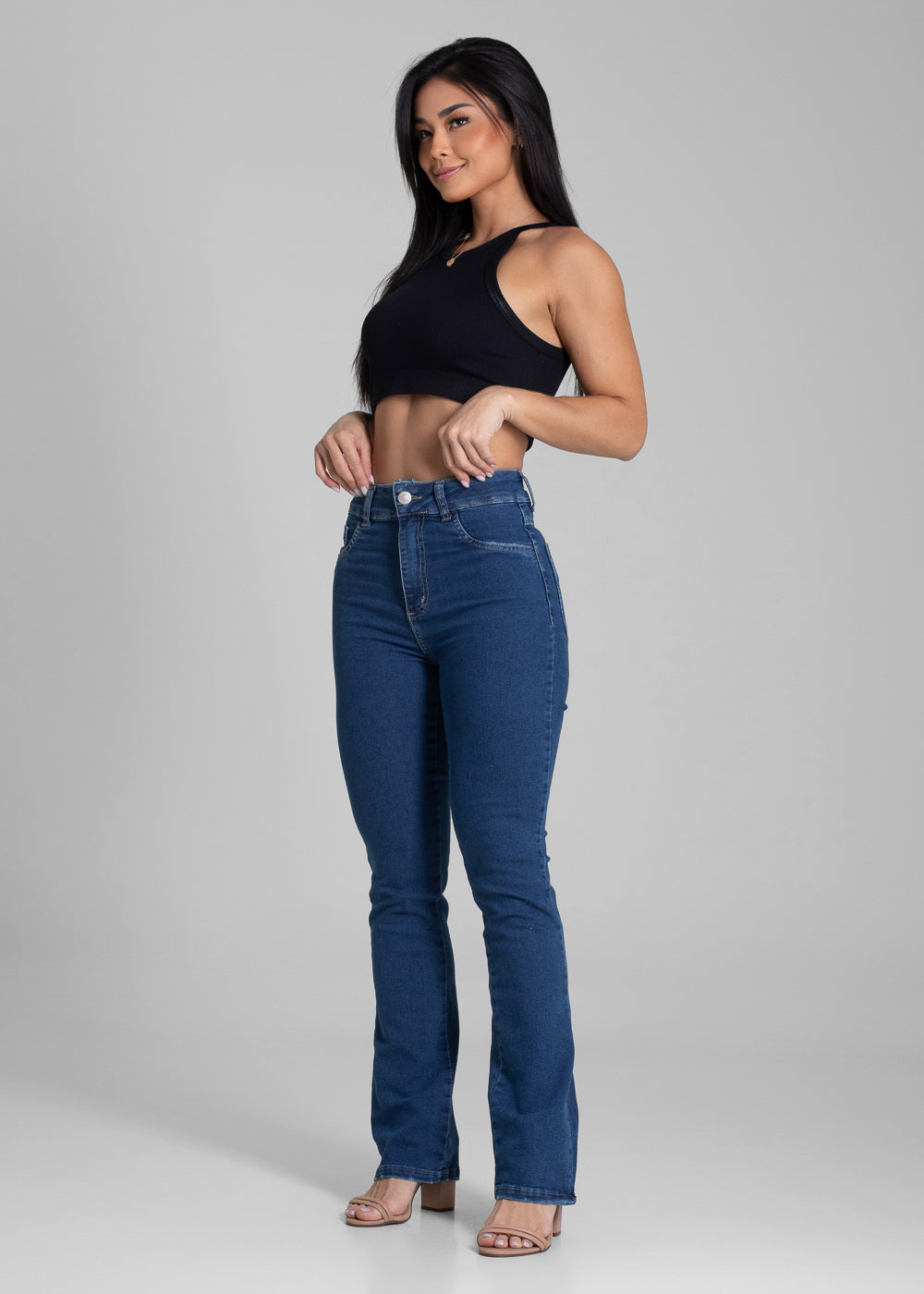 Calça Jeans Sawary Reta - 282335 AZUL