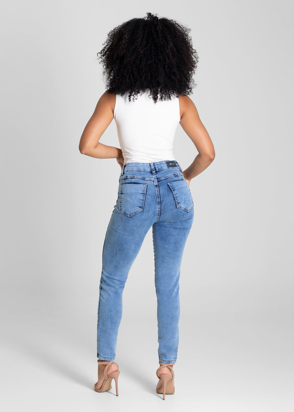 Calça Jeans Sawary Levanta Bumbum - 282375 AZUL