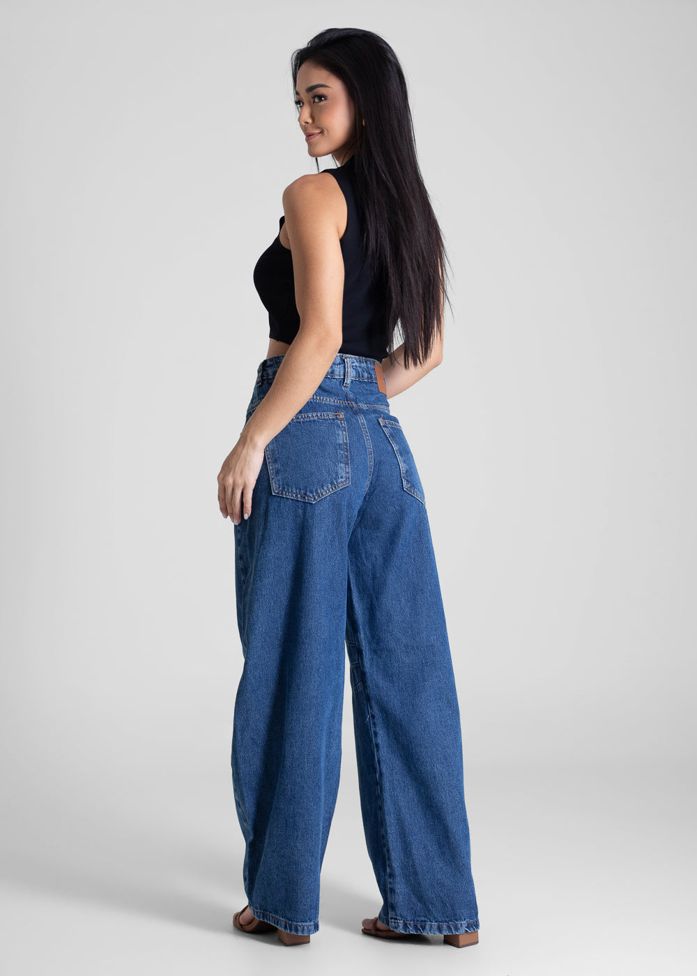Calça Jeans Sawary Balloon - 282417 AZUL