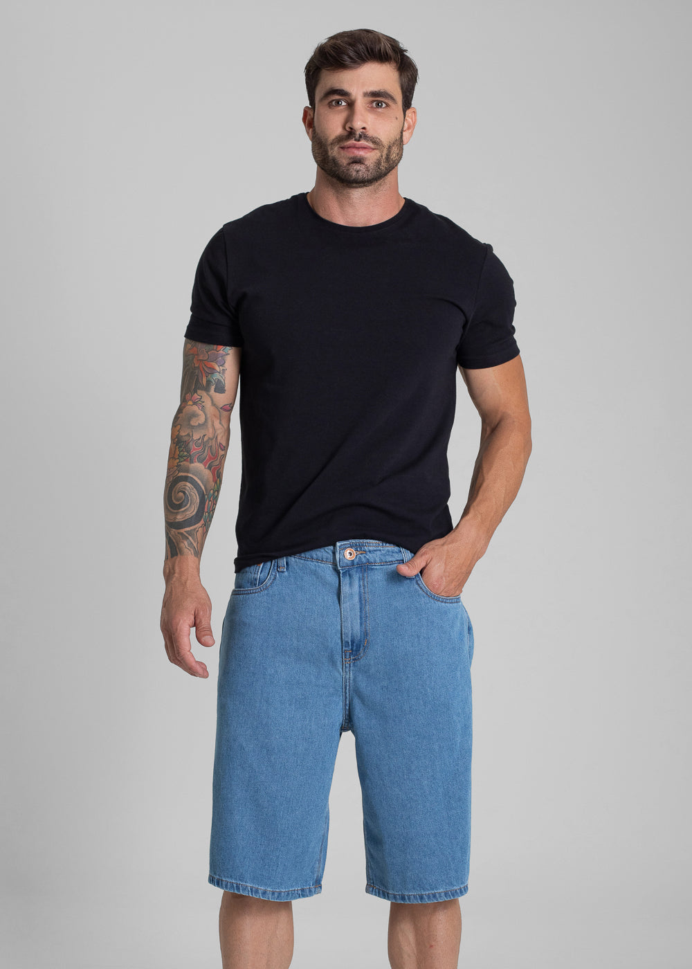 Bermuda Jeans Sawary - 282435 AZUL