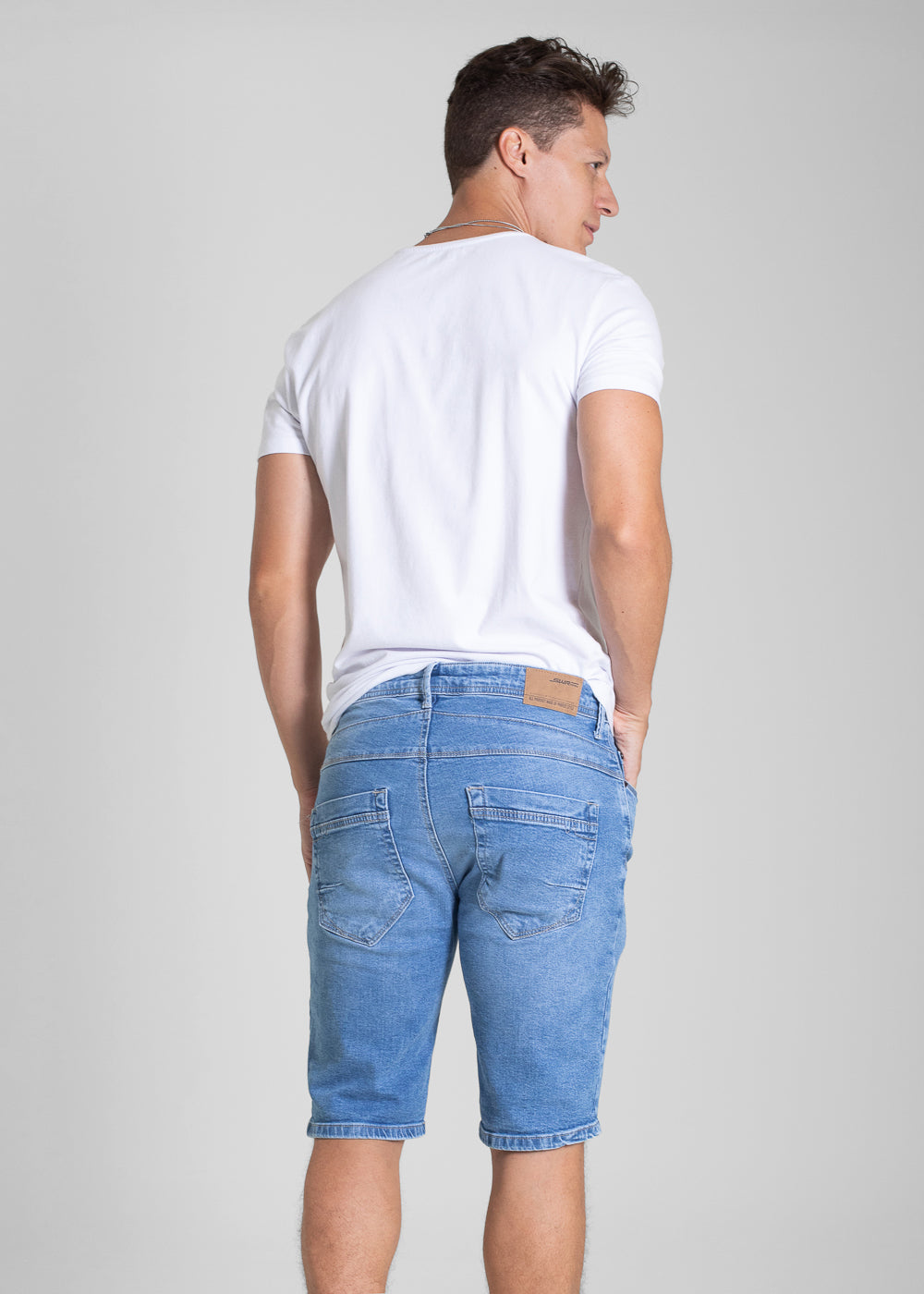 Bermuda Jeans Sawary - 282439 AZUL