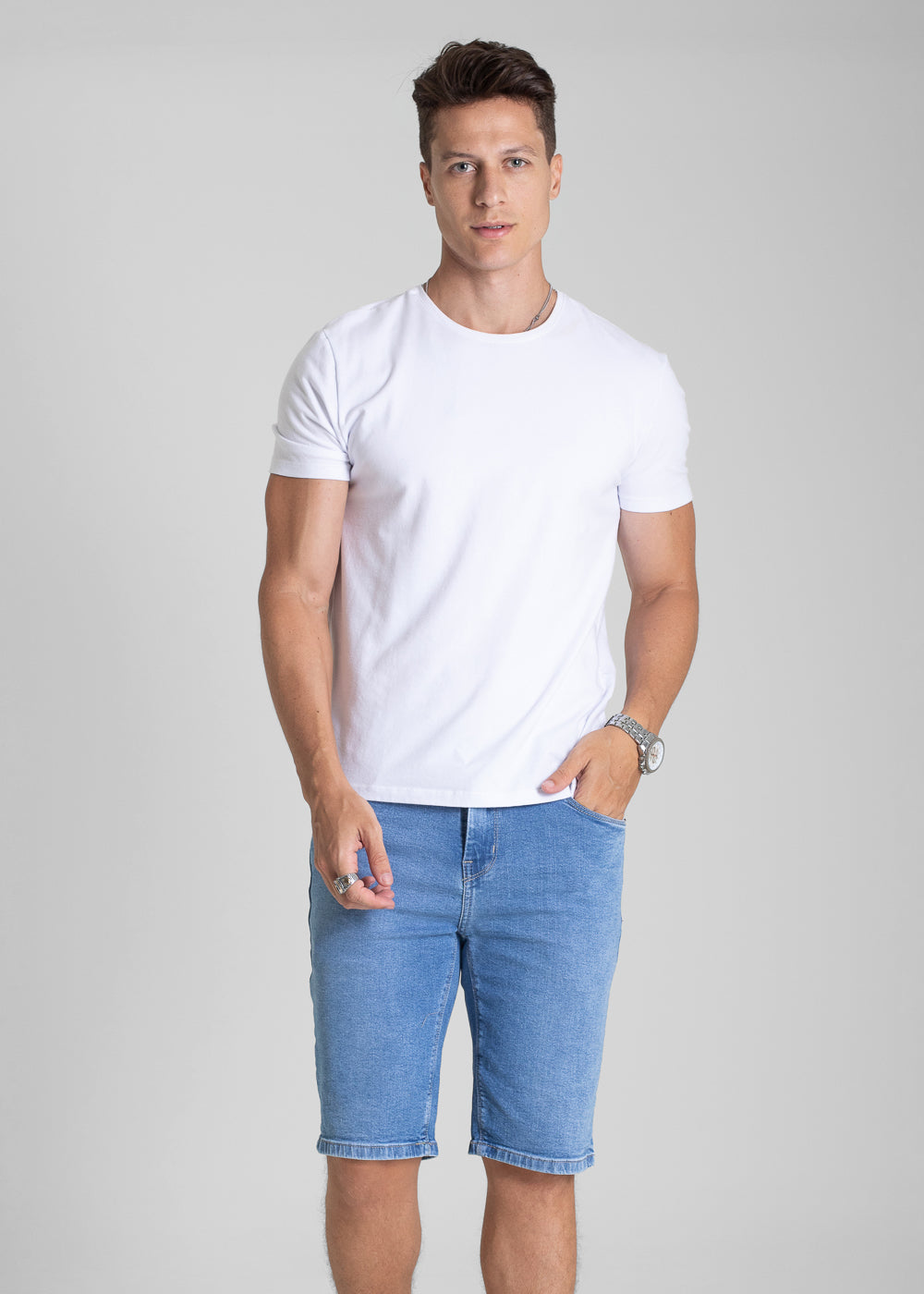 Bermuda Jeans Sawary - 282439 AZUL